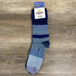 Soulmate Unisex Horizon Crew Socks-size XL (W:12+ M:11-14) *NEW w/ tags*